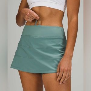 Lululemon Pace Rival Skirt - Size 10 Regular - Tidewater Teal